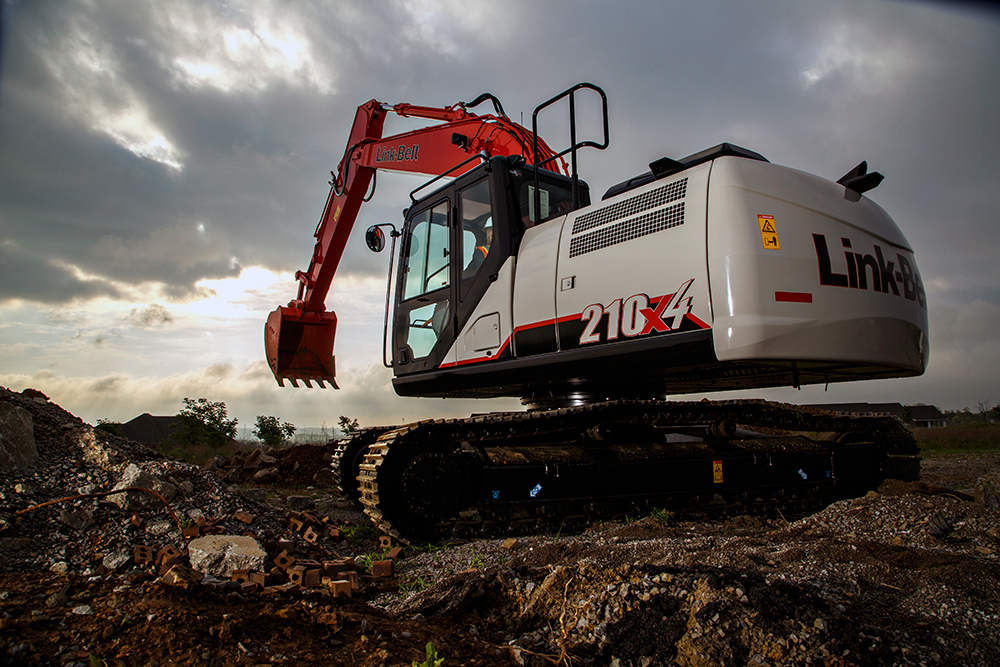 Next Generation Link-Belt® 210 X4 Excavator Delivers More Performance and Productivity