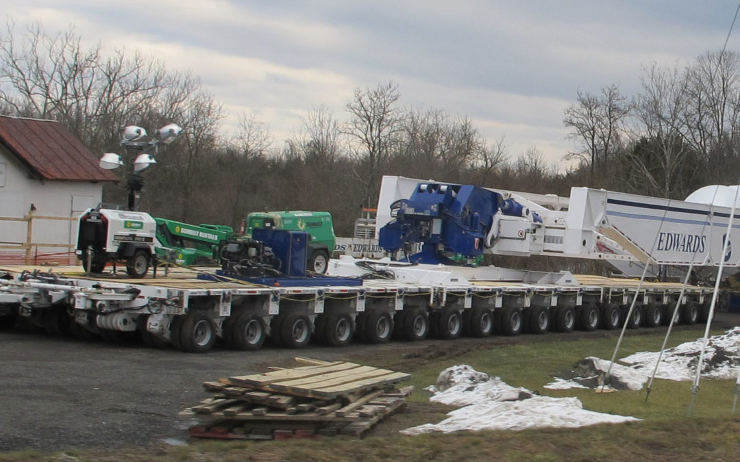 Bechtel’s heavy equipment hauls in Virginia have ended for Panda Power Funds Stonewall Energy Center