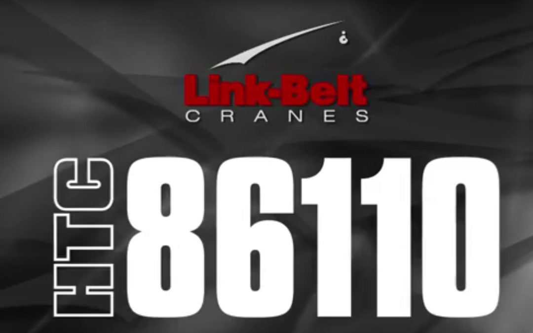 LinkBelt HTC86110 Lifts Trusses for Building in Northlake, Texas