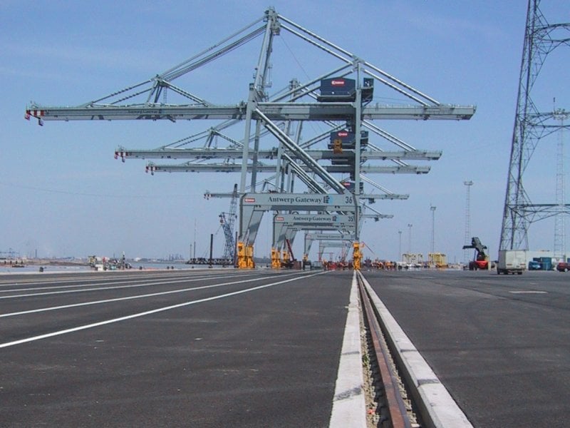 Kalmar Crane Heightens Antwerp Gateway Ship to Shore Cranes
