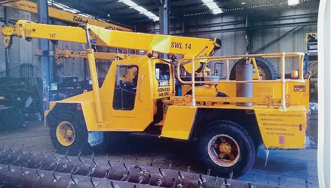 Pick and Carry Crane stolen from Perth Area business, police seek witnesses