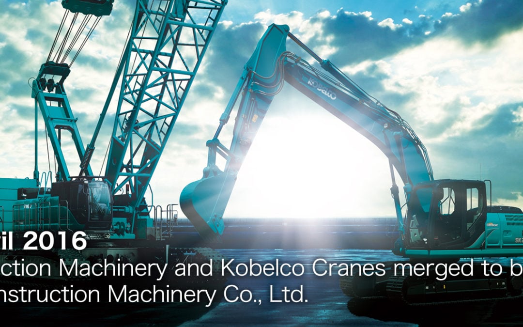 Kobelco Construction Machinery and Kobelco Cranes integrated their management organizations and launched Kobelco Construction Machinery