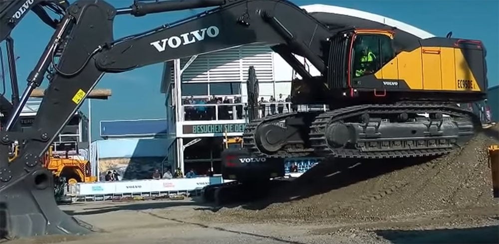 Volvo EC950 Excavator at Bauma 2016