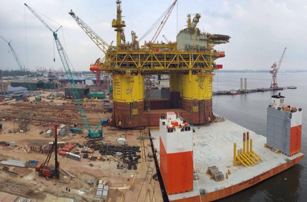 ALE Heavy Lift completes Malikai Tension Leg Platform project with 27,500ton load-out