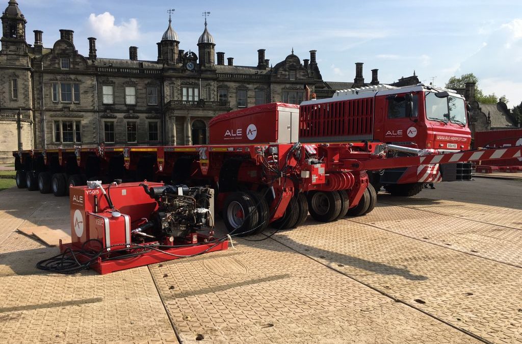 ALE HEAVY LIFT LAUNCHES NEW FLEET OF WIDENING TRAILERS IN THE UK