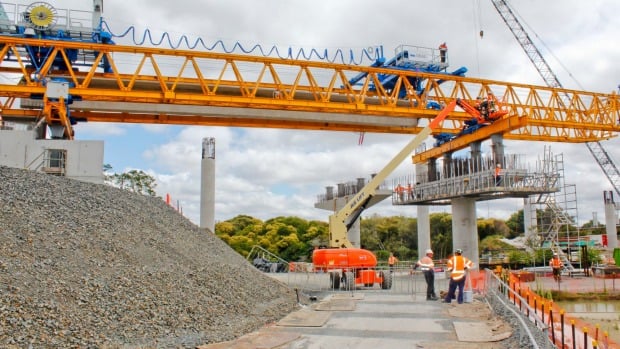 Dennis the Waterview motorway-building gantry is up for sale in New Zealand