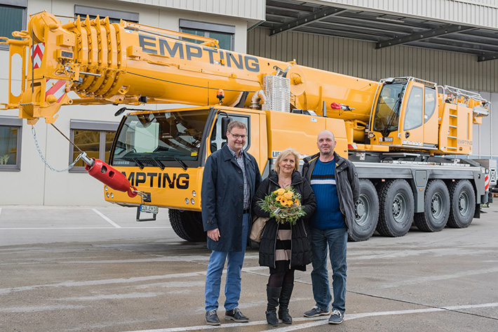 “Small but mighty” – family company Empting expands crane fleet with Liebherr LTM 1130-5.1 mobile crane