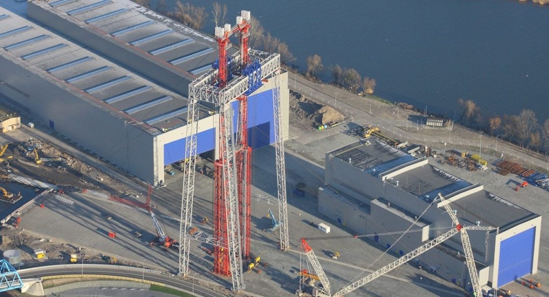 Mammoet Constructs Its Tallest Gantry Crane Ever In Poland For A Unique