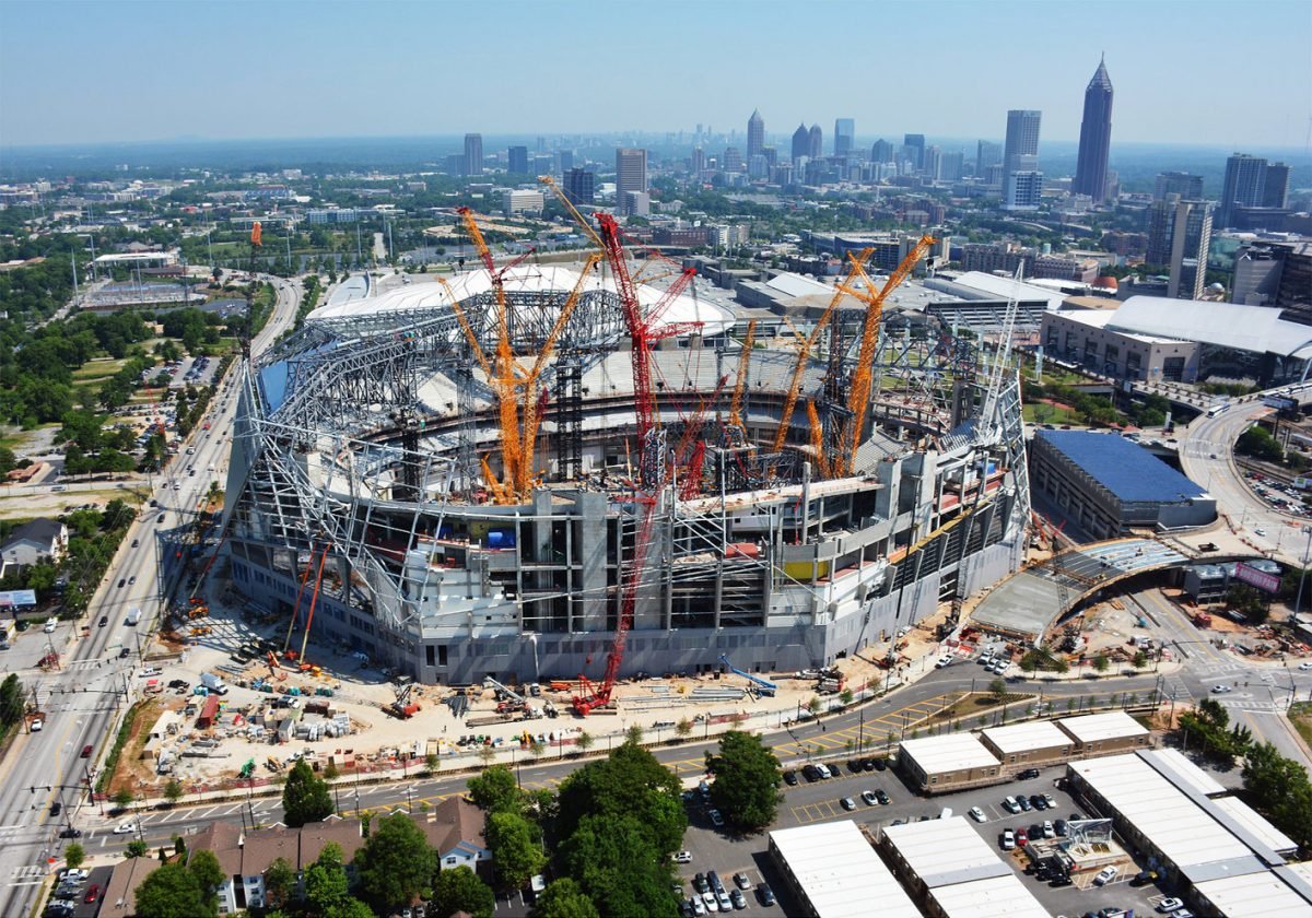 Mammoth Mercedes-Benz Stadium set for August opening, Architecture and  design news