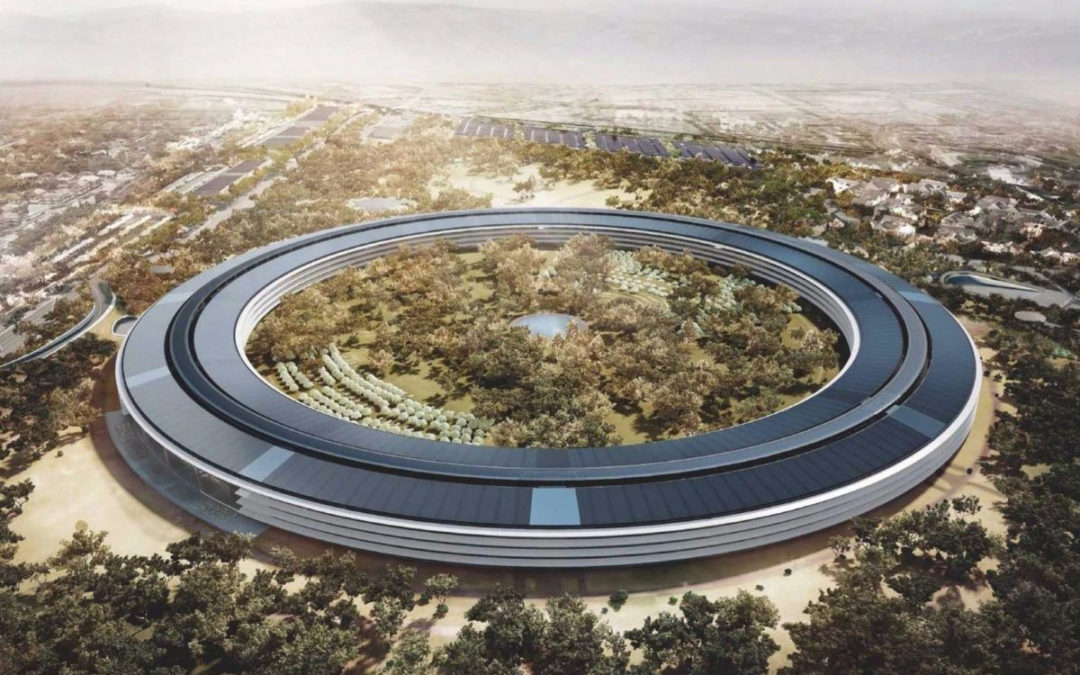 Tour the apple campus construction in this new video