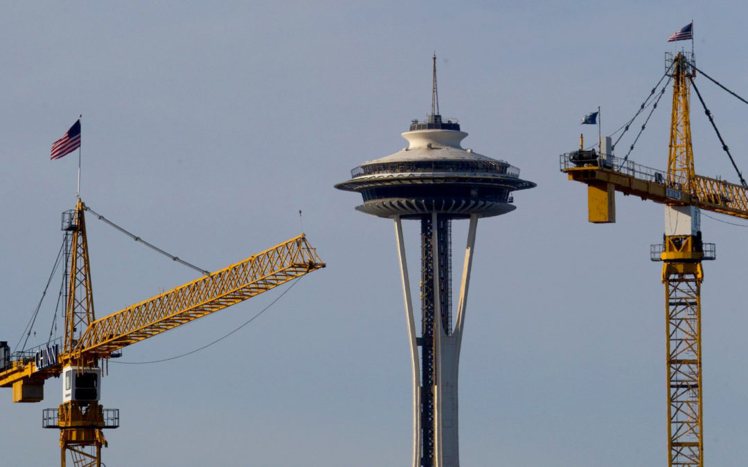 Seattle Construction is booming with 65 current projects.