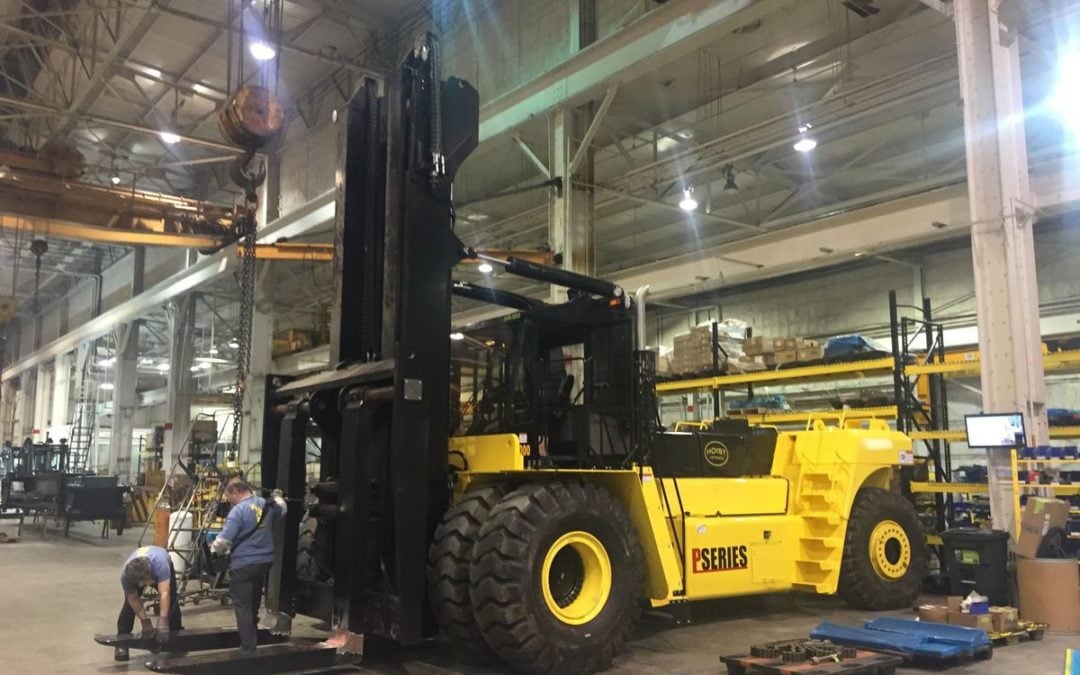 Chicago Area Hoist Liftruck Lands Deal To Make High Capacity Forklifts For Toyota Material Handling Usa Cranemarket Blog