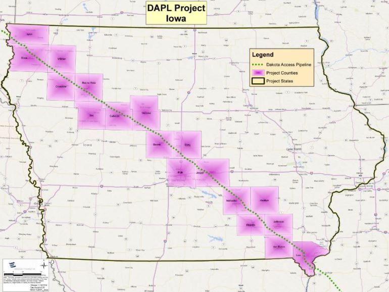 $3.8 Billion Bakken pipeline gets go-ahead in Iowa, now all 4 US states are on board.
