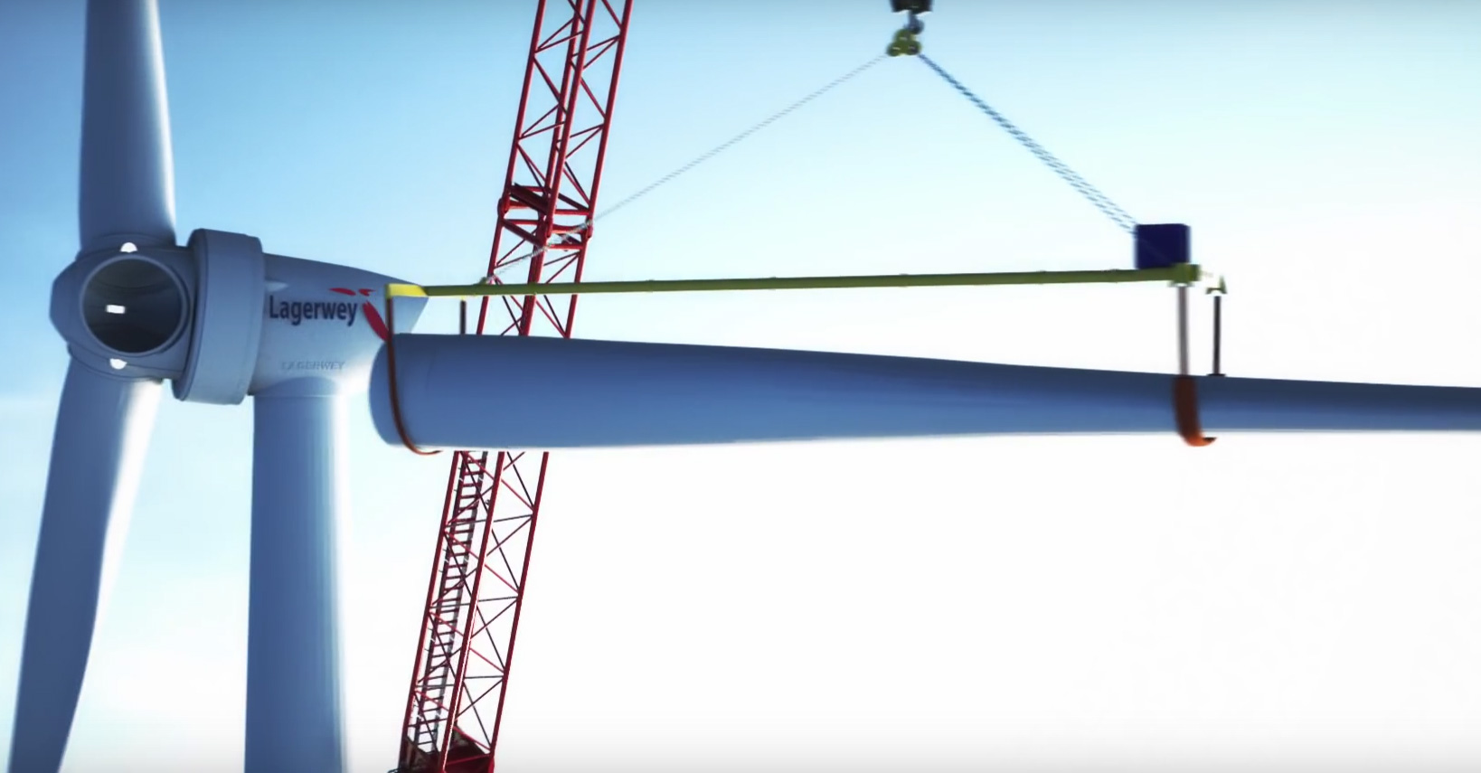 Lagerwey designs the world’s first climbing crane for wind installation CraneMarket Blog