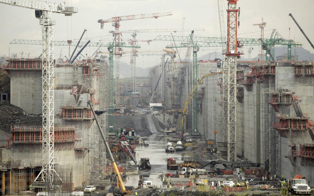 IN PICTURES.  The $5.4 Billion Panama Canal Expansion Project. Opens June 26th.