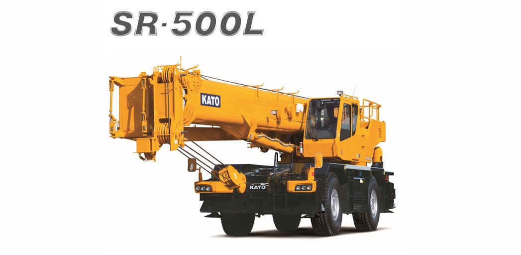 Kato Works Co., Ltd. Launches the 51t Rough Terrain Crane SR-500L for the Global Market