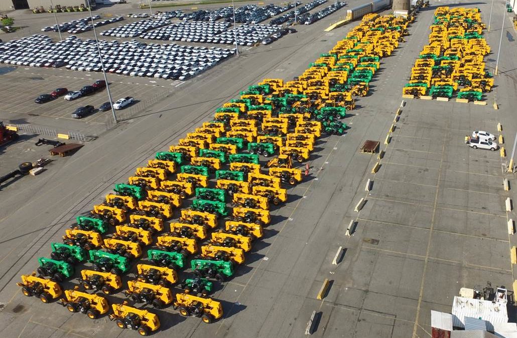 JCB USA GROWTH CONTINUES WITH LARGEST SHIPMENT OF CONSTRUCTION MACHINERY TO SAVANNAH PORT