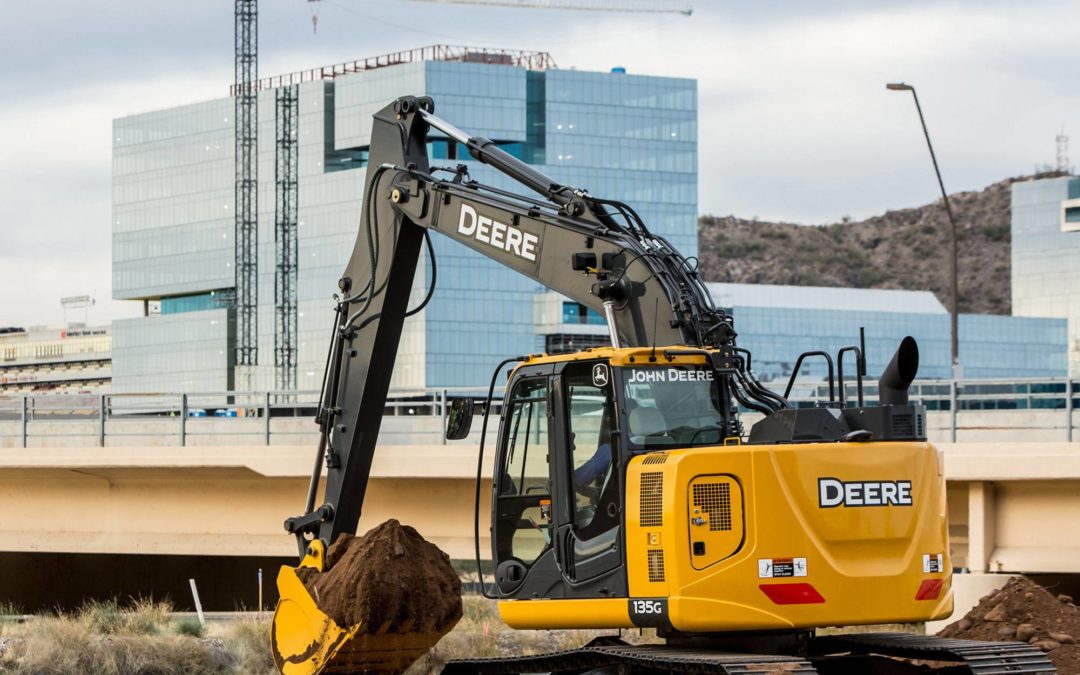 John Deere updates excavator lineup with 135G, 245G LC