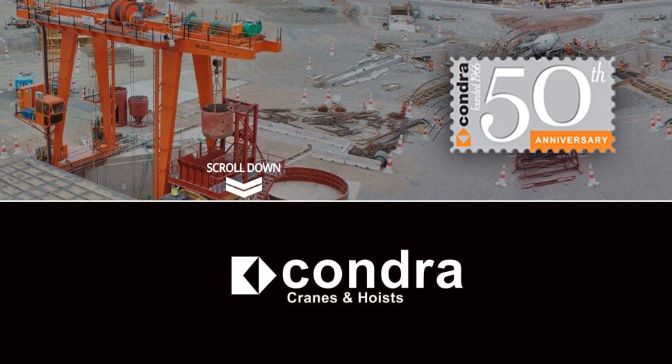 South Africa’s Condra Cranes & Hoists is celebrating 50 years in business