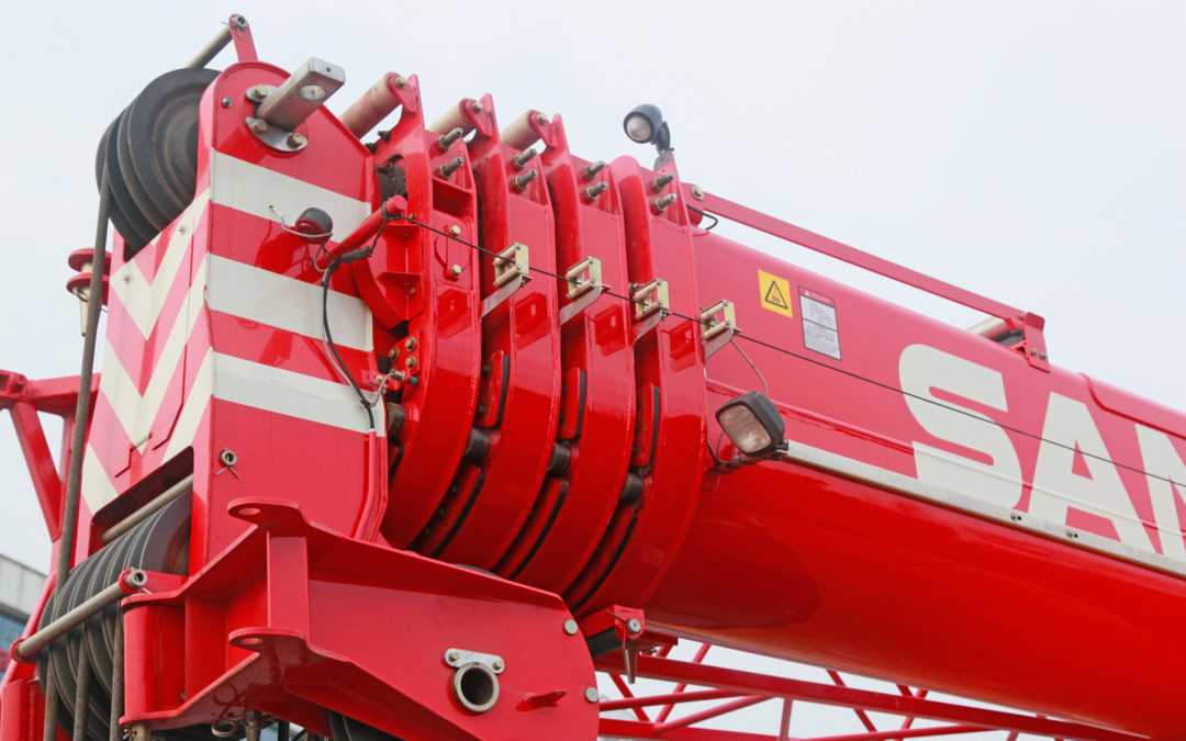 36% of Sany Group heavy equipment exports are now new Cranes