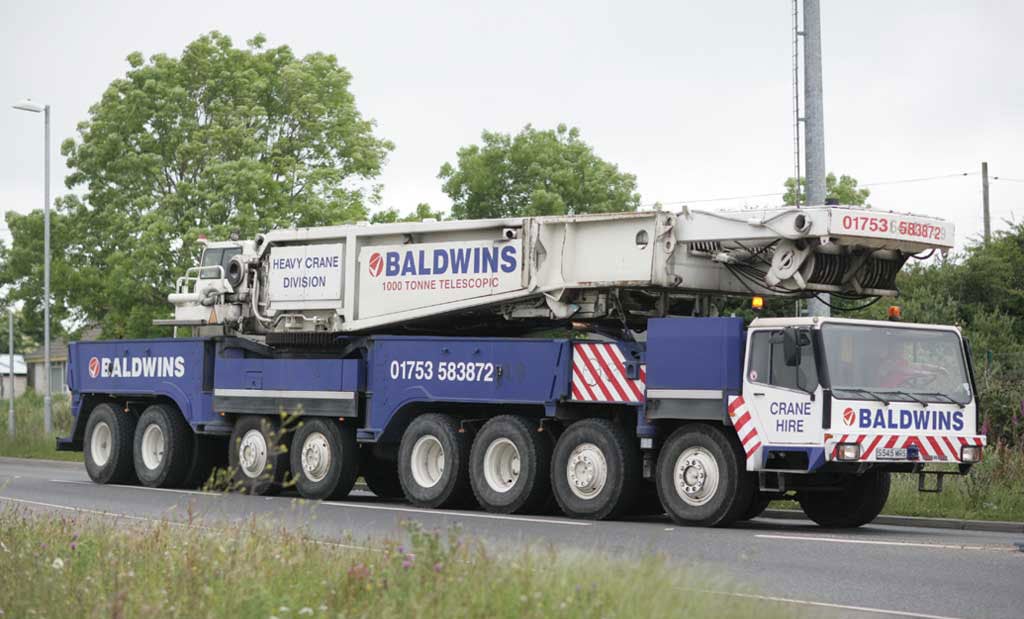 Baldwins Crane Hire loses its vehicle licence in the UK