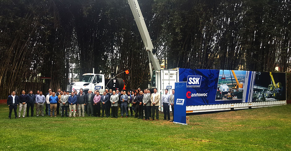 Manitowoc and SSK hold event to strengthen Peru’s crane market