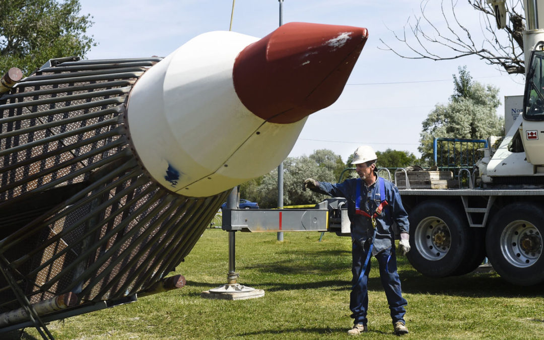 Montana Landmark Rocket Slide set to be restored with help from NorthSide Welding & Fabrication Inc.