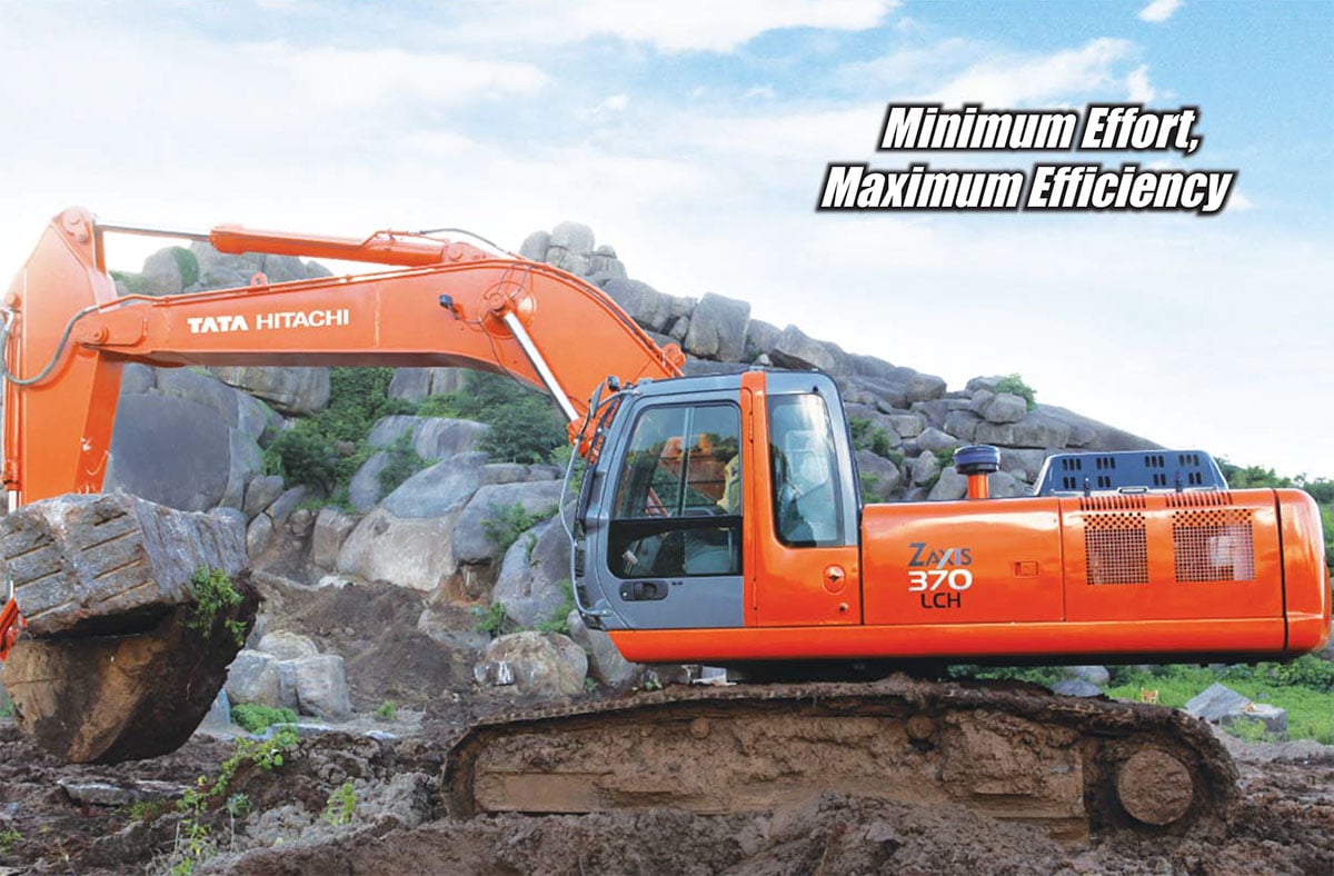 Tata Hitachi rolls out ZAXIS 370LCH Hydraulic Excavator from Kharagpur