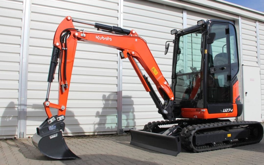 Kubota has added three new models to its mini-excavator range in Europe