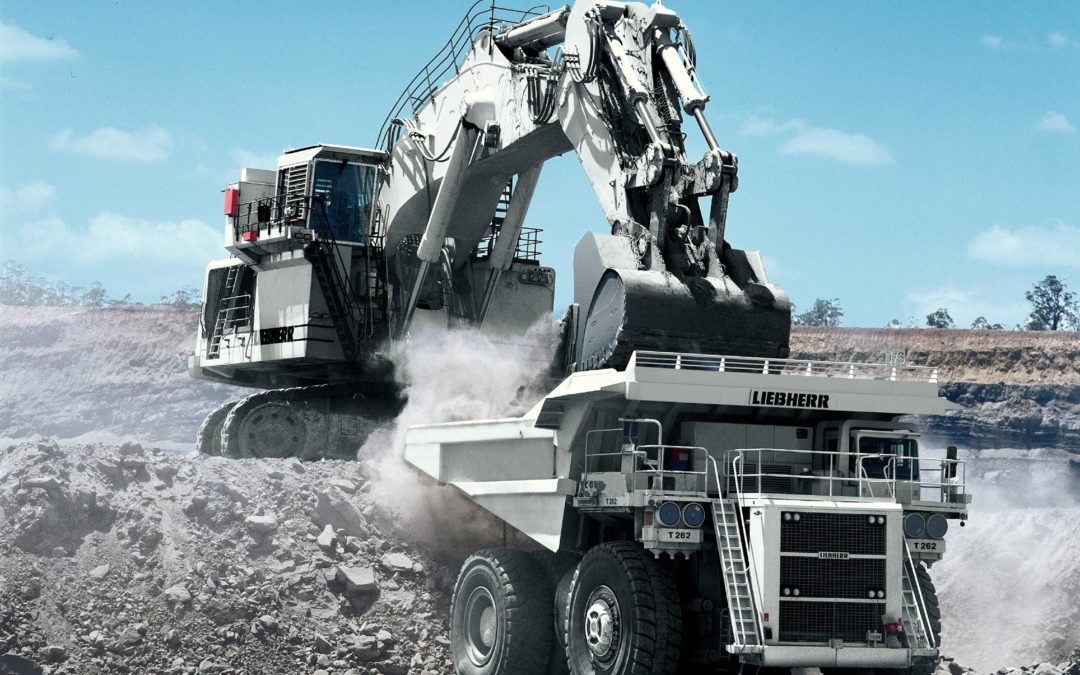 Liebherr exhibiting at the MINExpo and unvailing their new 100 ton mining truck