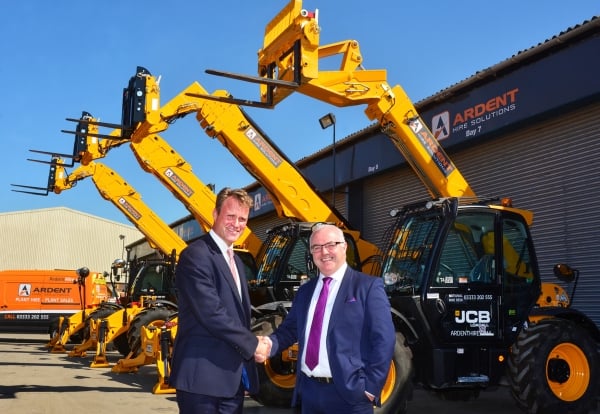 Equipment Rental giant Ardent Hire Solutions has placed a record-breaking deal for 700 JCB machines worth more than £40m.