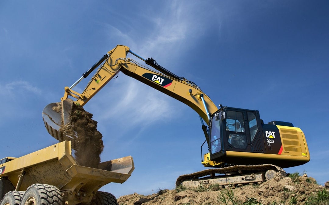 Caterpillar launches the new 323F LN excavator in Europe
