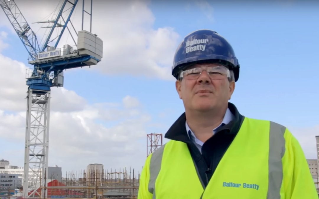 Balfour Beatty Tower Crane Manager discusses installation and use of a Comedil CTL 180