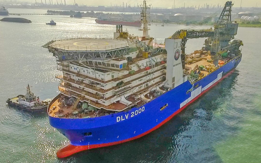 McDermott International new Derrick/lay vessel can do the work of several ships