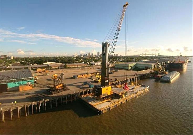 Coastal Cargo has added a Gottwald HPK 6500 B Floating Harbor Crane at the Port of New Orleans