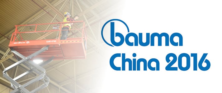Skyjack ready to shine at bauma China 2016