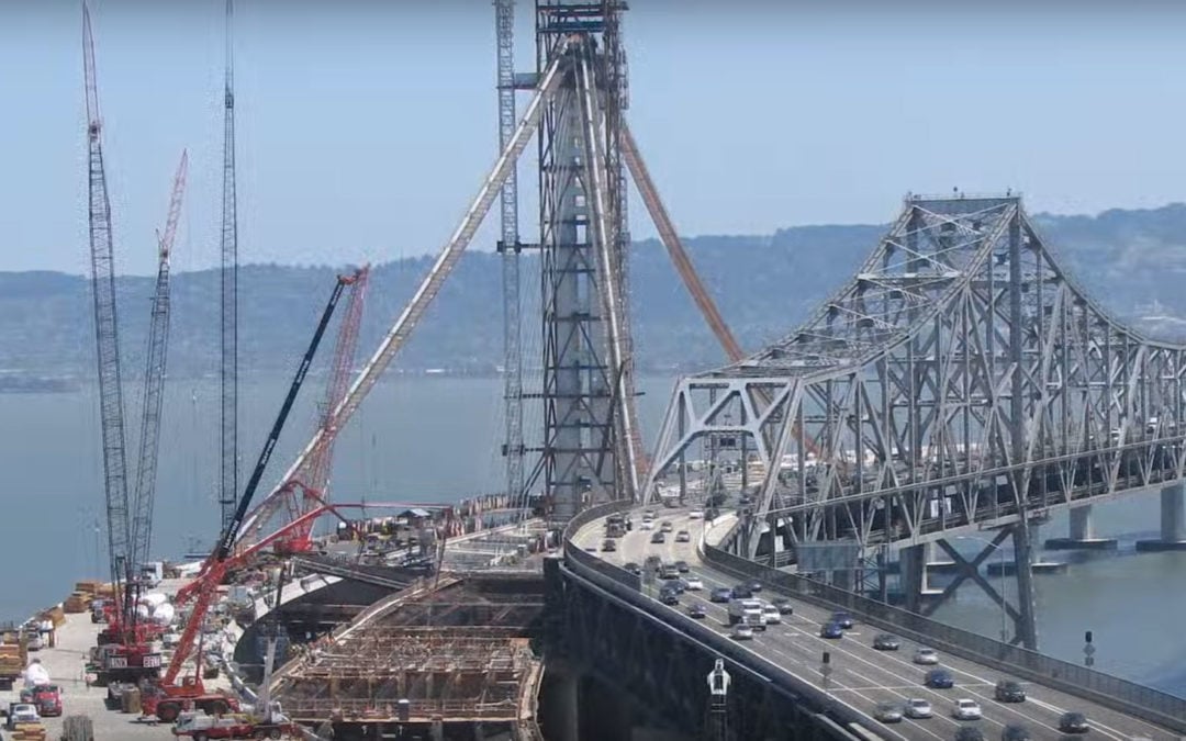 Official $6.4 Billion San Francisco-Oakland Bay Bridge Construction Time-Lapse Video from 2013