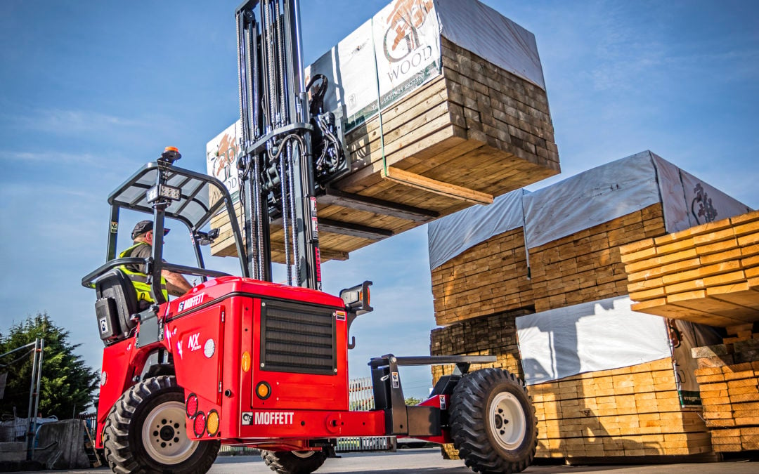 Hiab Introduces Moffett M4nx Truck Mounted Forklift The Next Gen Based Off The Classic M4 Model Cranemarket Blog