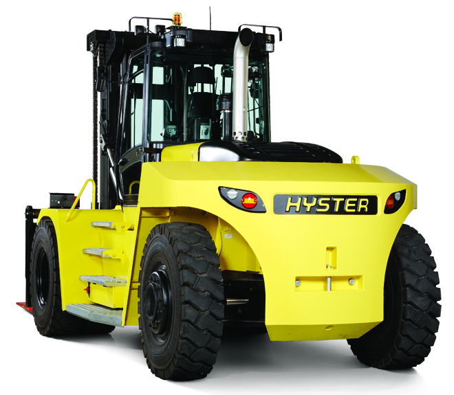 Caribbean Hyster dealer Burmac Machinery unveils the new H450HD lift truck