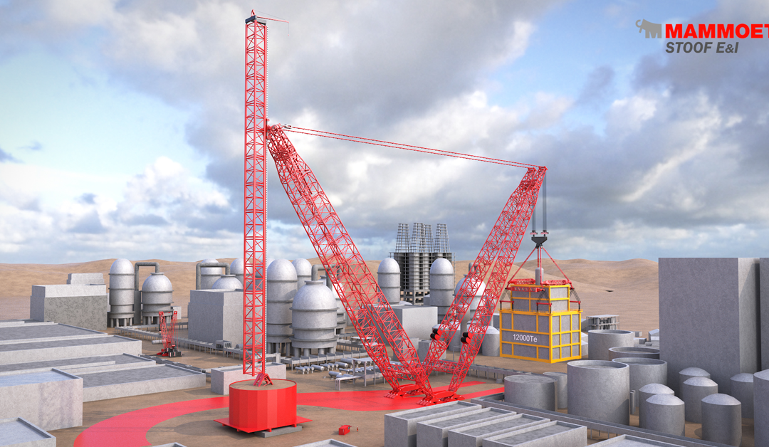 Mammoet is developing a new 24,000-ton capacity ringer crane named the “Focus”