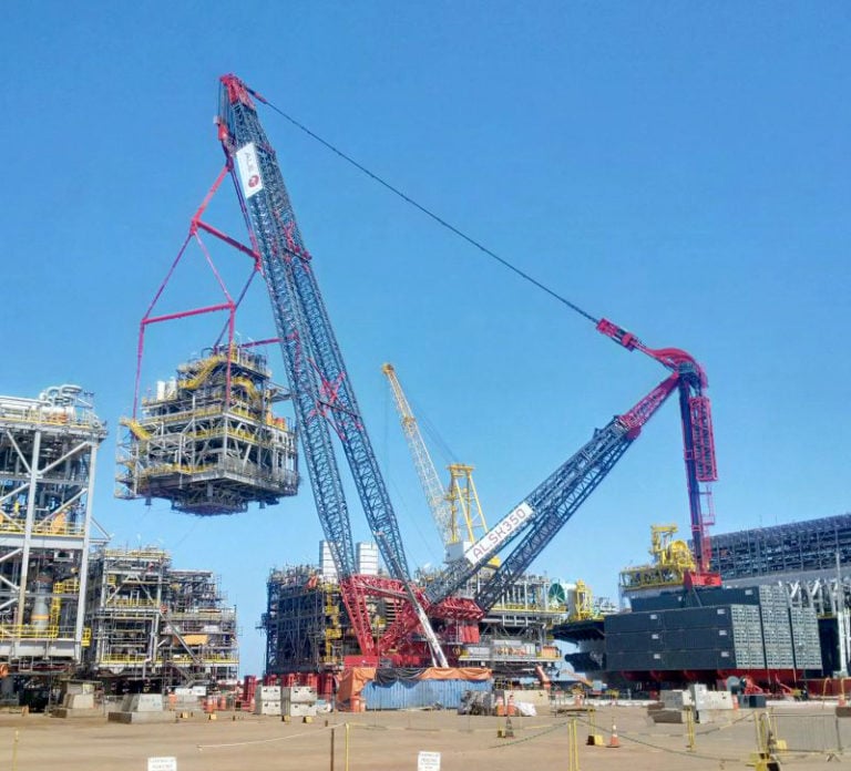 ALE Heavy Lift performs inaugural lifts in Brazil with world’s largest