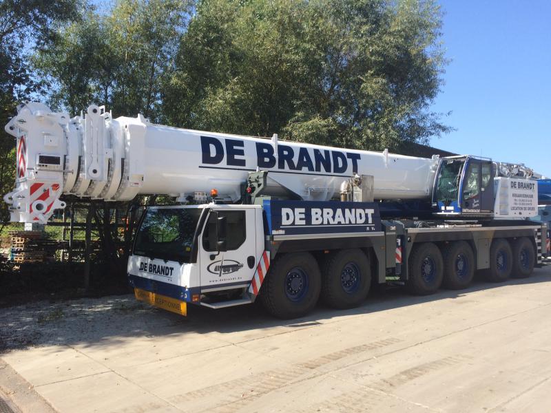 De Brandt PLC takes delivery of a Liebherr LTM 1350-6.1 mobile crane