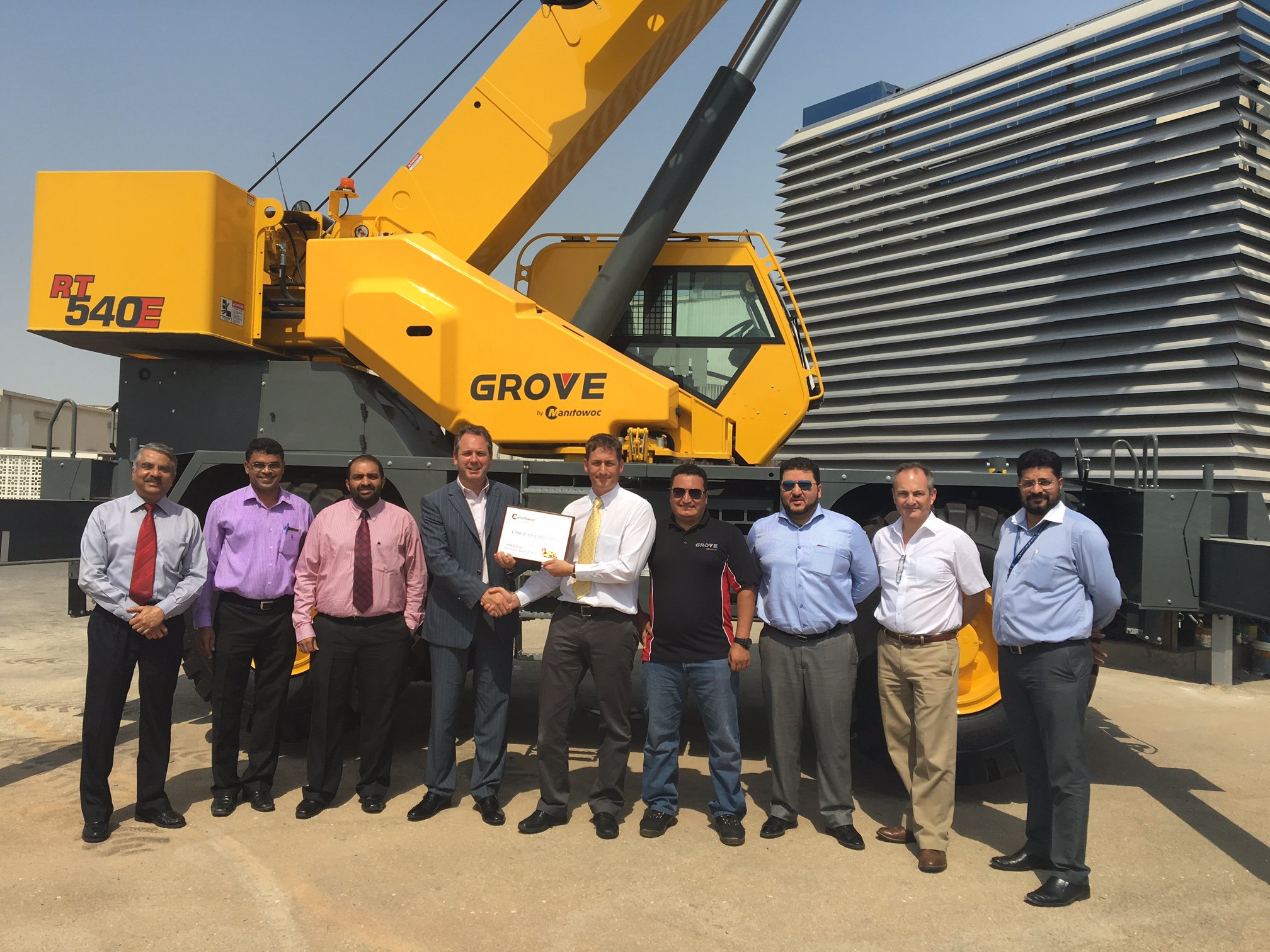 Kanoo Machinery in Saudi Arabia earns Elite Dealer status from