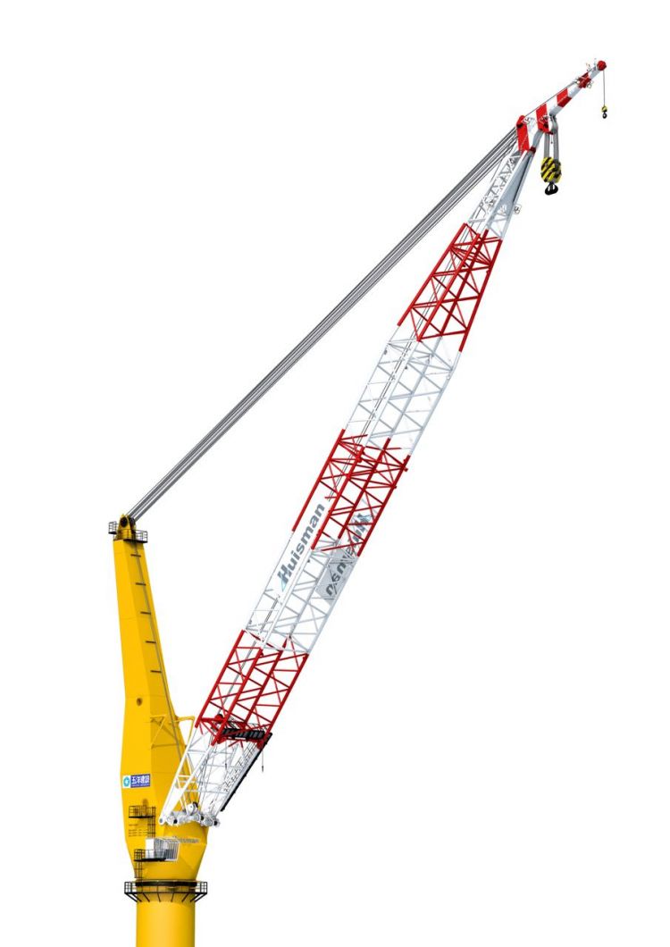 Huisman-pedestal mounted crane