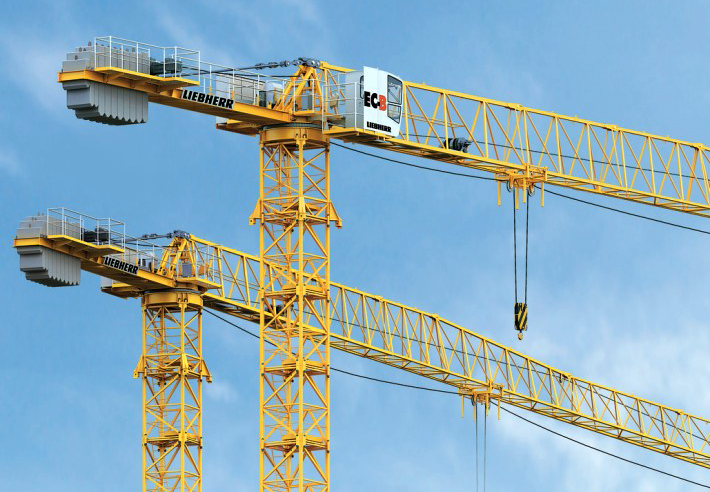 23 Liebherr tower cranes in Santiago de Chile gearing up for airport expansion
