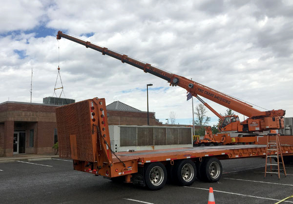 PSC Crane and Rigging handles HVAC heavy lifting in Ohio