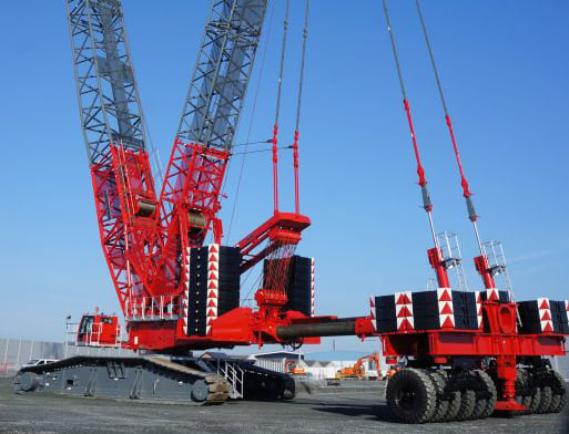 ALE adds a Liebherr LR 1750/2 crawler crane with the new wide boom system to fleet