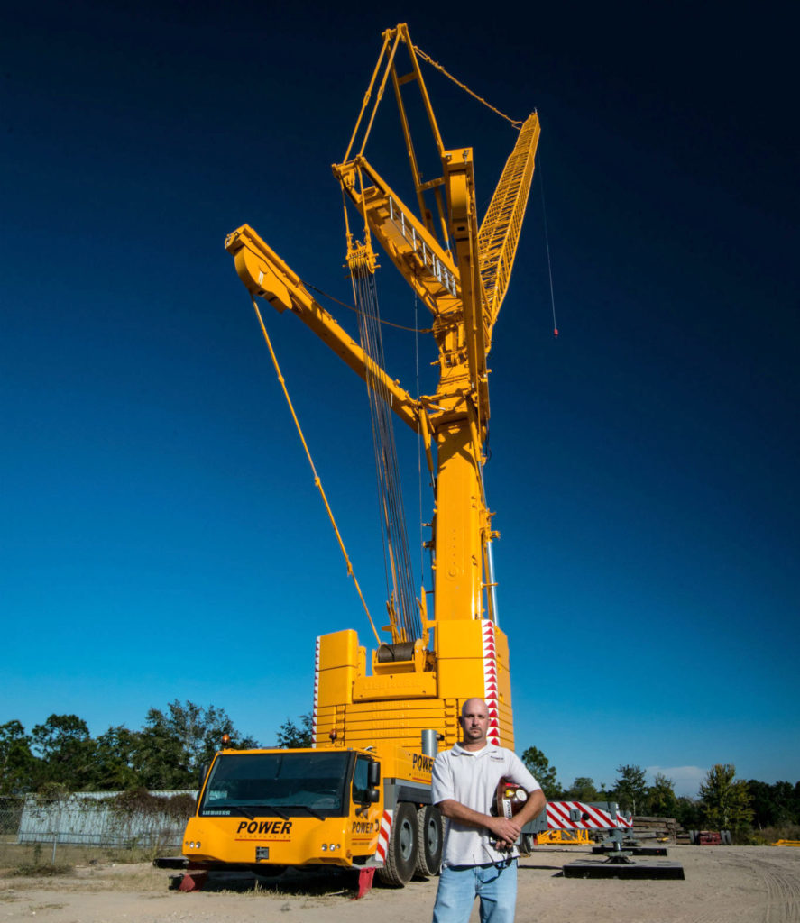 Power Inc. Crane & Rigging of Alabama, added a Liebherr LTM 15008.1