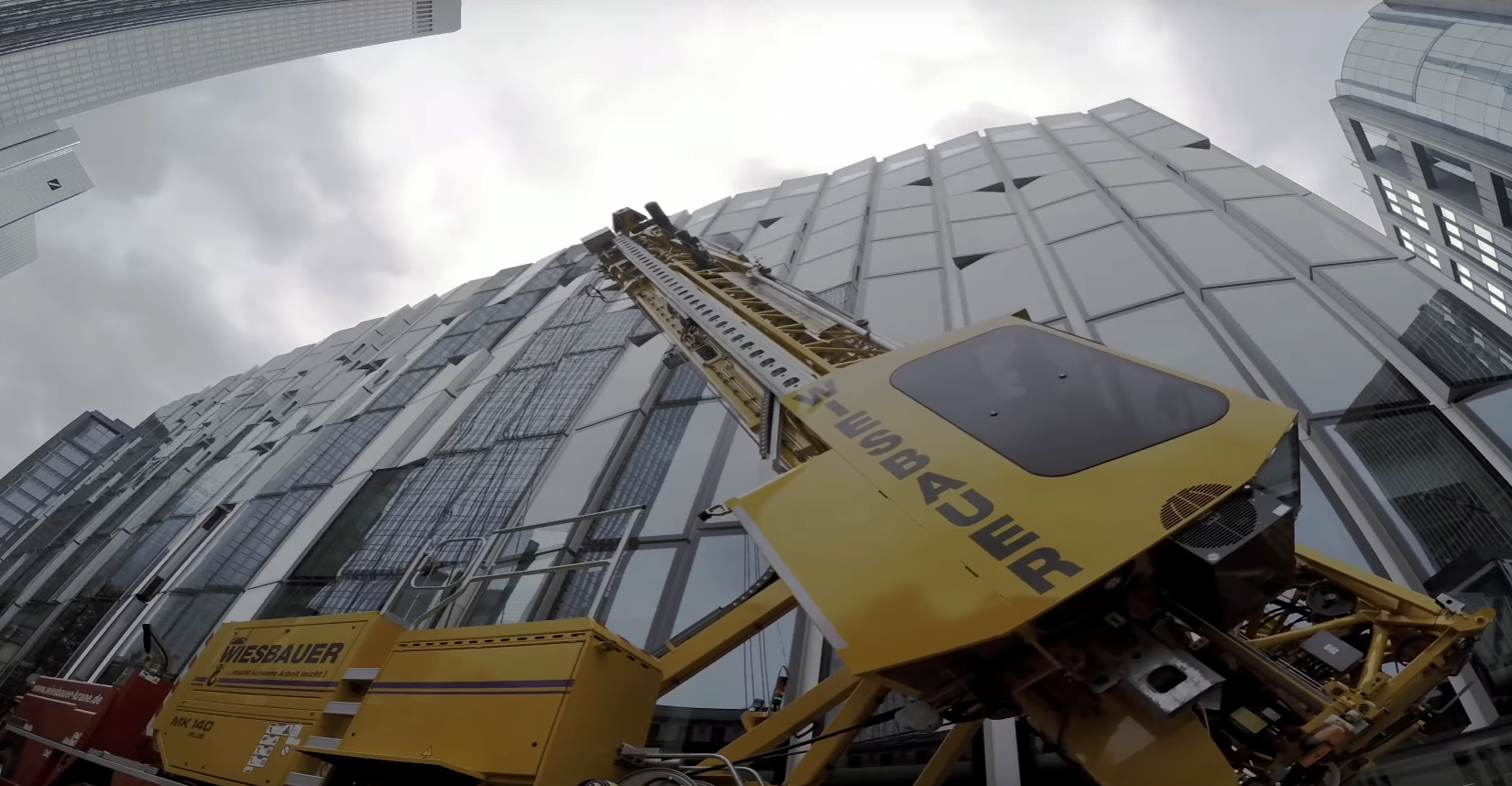 Official Liebherr video of a Wiesbauer owned MK 140 truck mounted tower