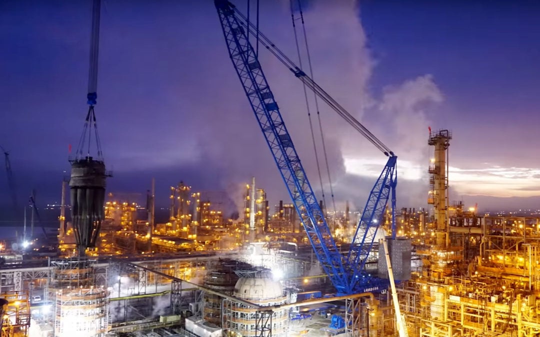 Awesome video of Lampson & Bigge at Chevron’s Richmond Refinery for a maintenance project